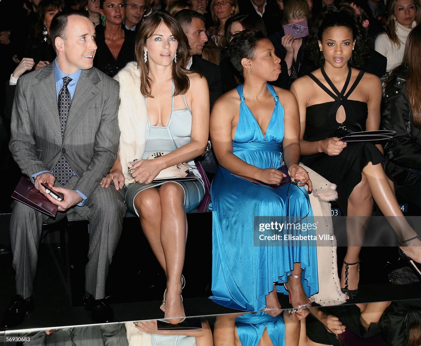 Versace SS2006 Blue Dress