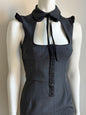 Dolce & Gabbana Early 2000s Grey Fitted Dress