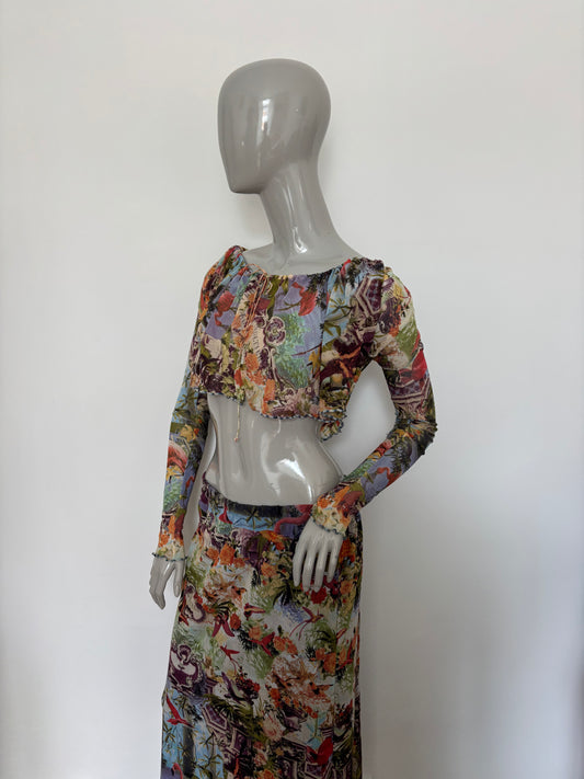Jean Paul Gauthier mesh set - SS1999